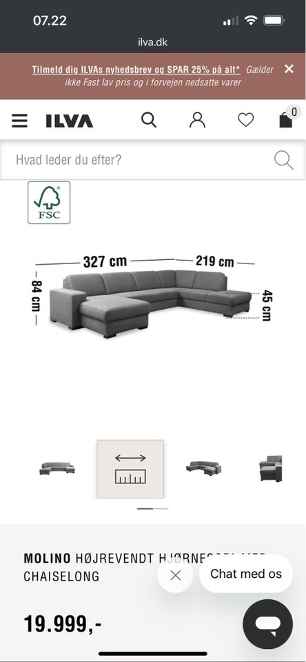 U-sofa, ILVA