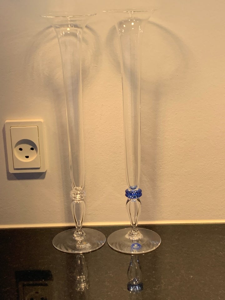 Glas Elegante høje Attica vaser