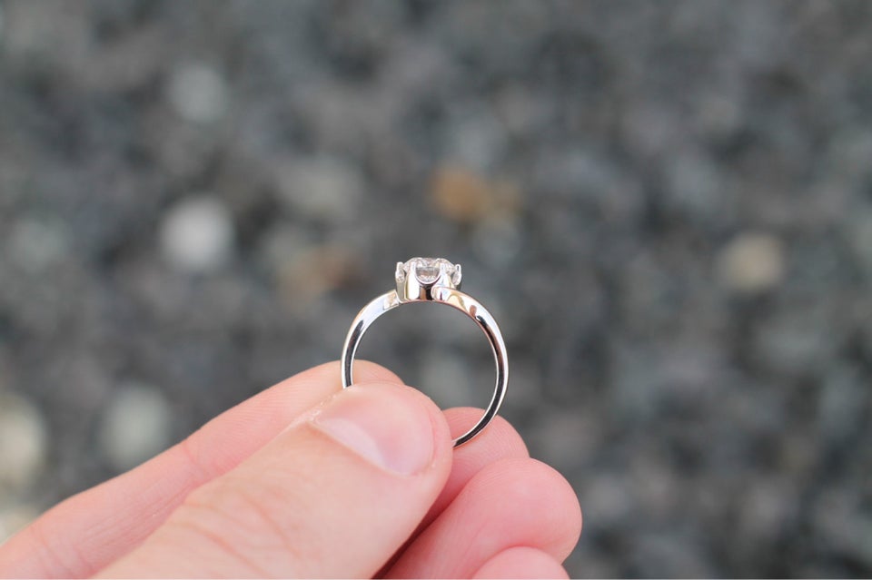 Ring, diamant, 1ct diamant ring