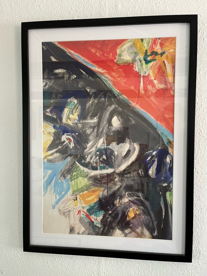 Plakat, Asger Jorn , b: 53 h: 73