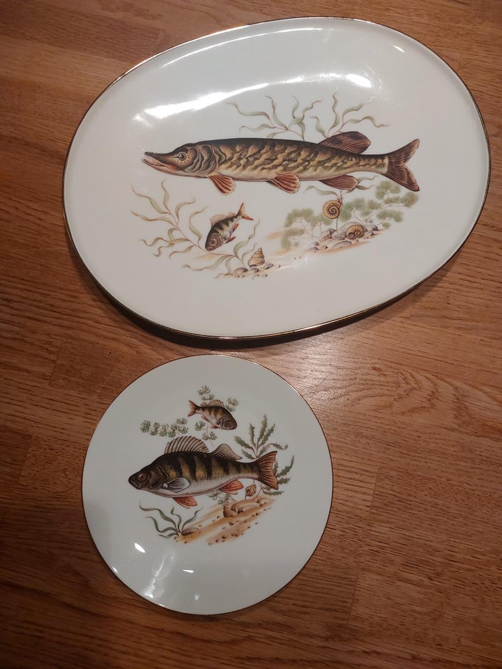 Porcelæn, Fiskefad og 12