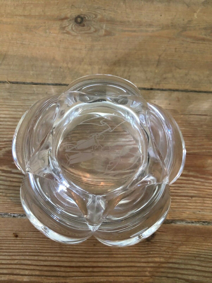 Glas Skål Lotus