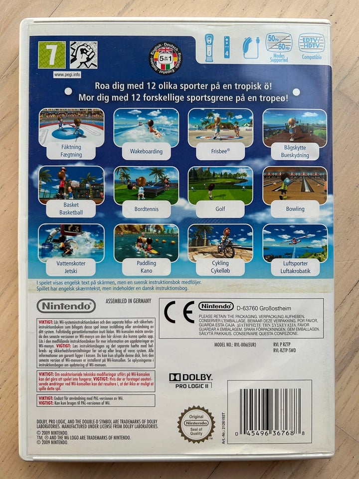 Wii Sports Resort, Nintendo Wii