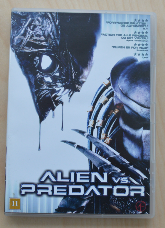 Alien VS Predator DVD action