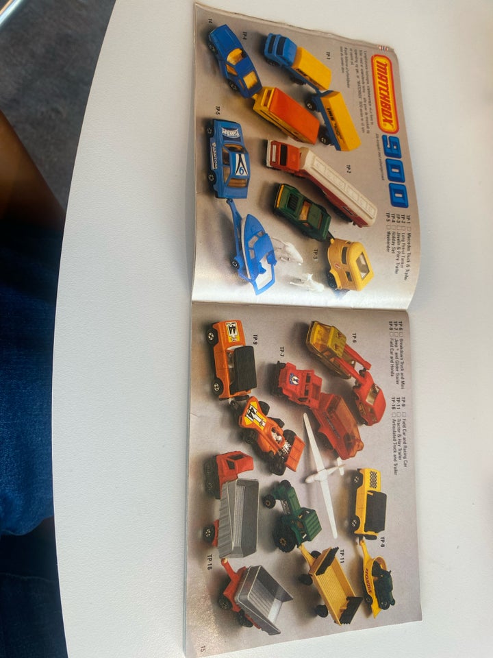 Modelbil, Matchbox katalog