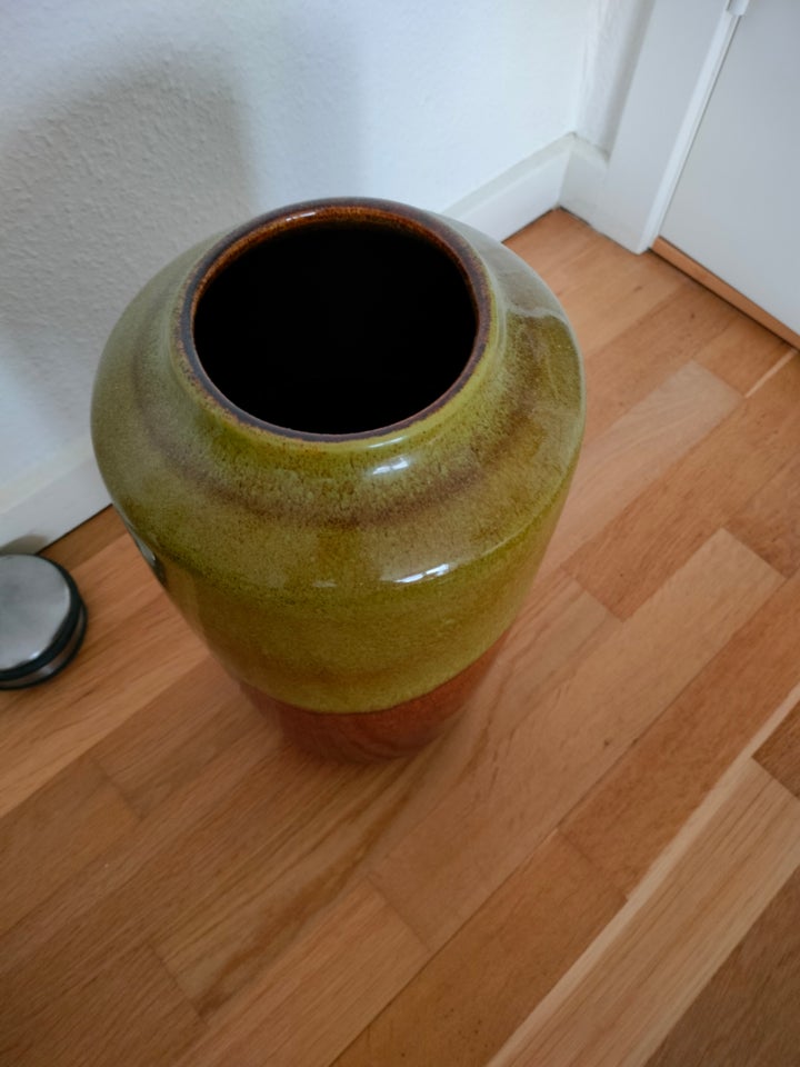 Keramik, Flot stor Retro Vase W.