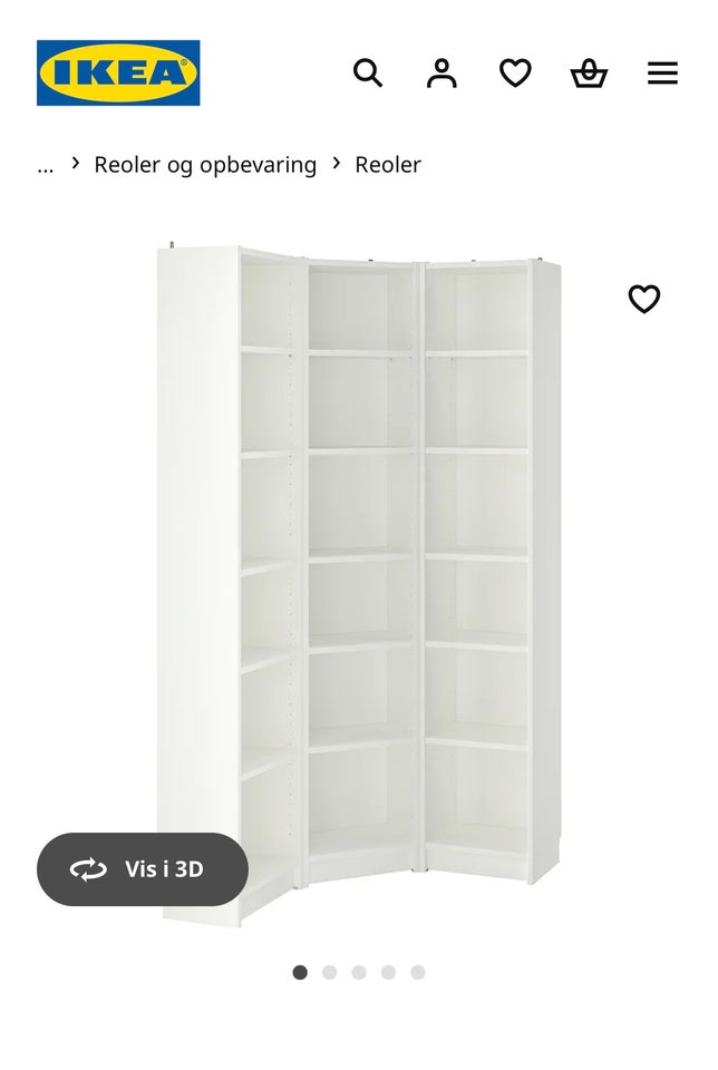 Reolsystem, IKEA billy