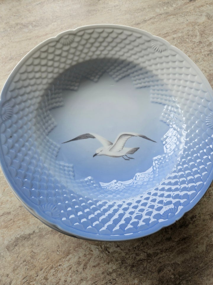 Porcelæn Dybe tallerkener Bing