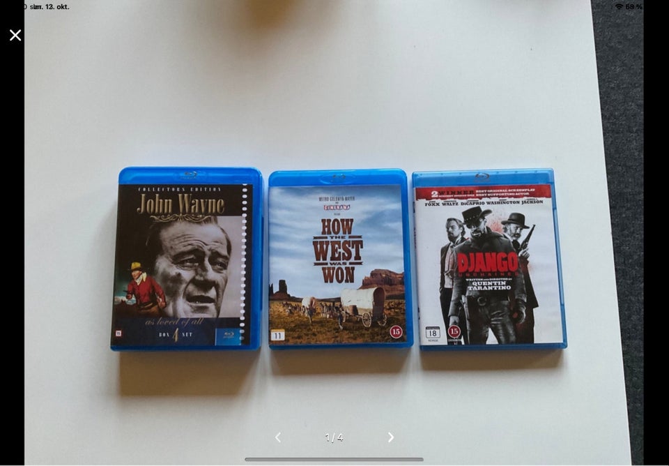 John Wayne, Blu-ray, krimi