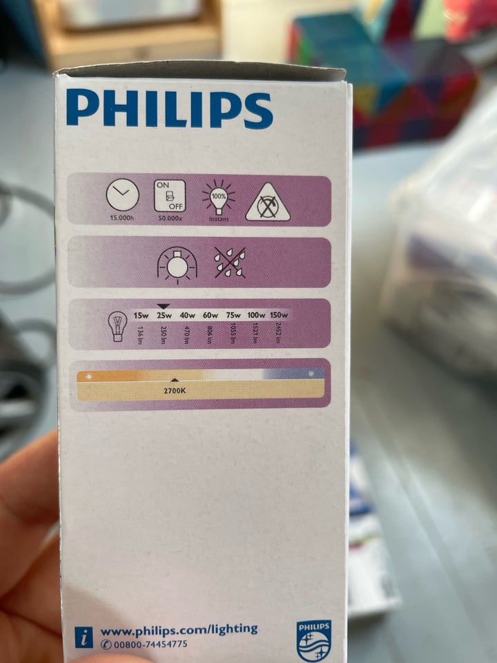 Pære, Philips og Diolux