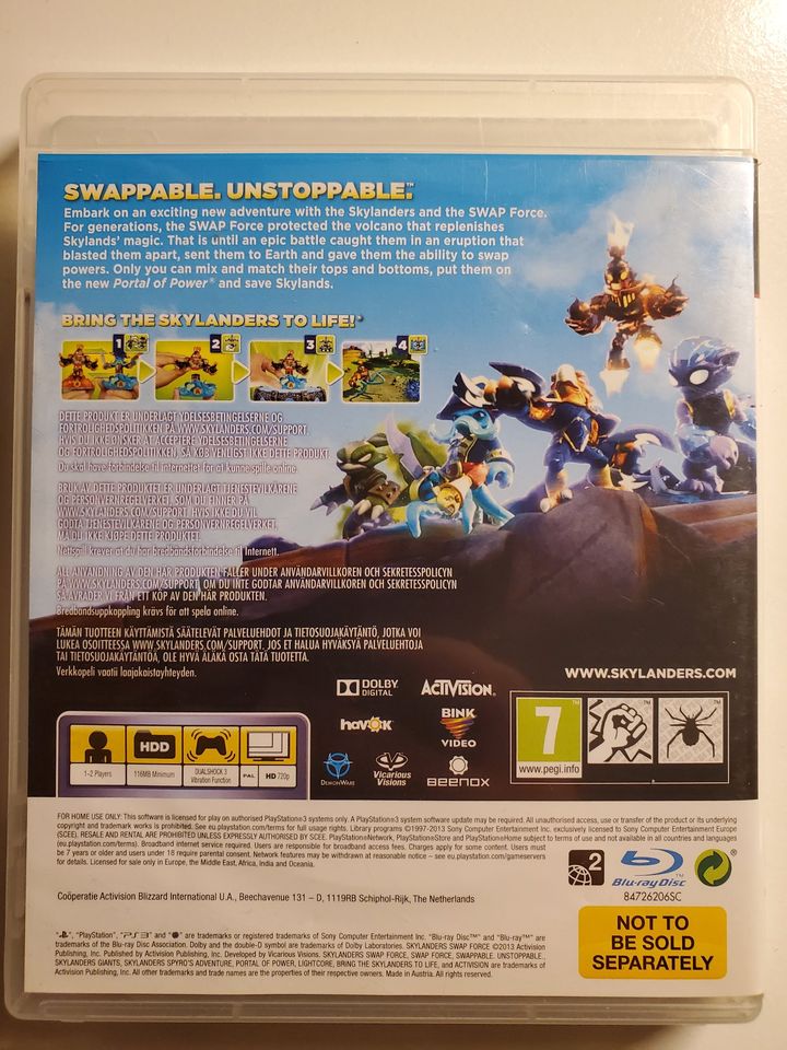 Skylanders, wii og ps3