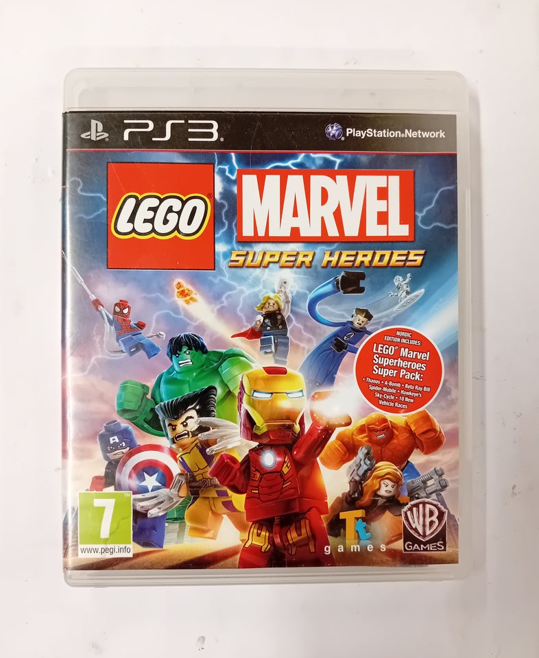 LEGO Marvel super heroes PS3