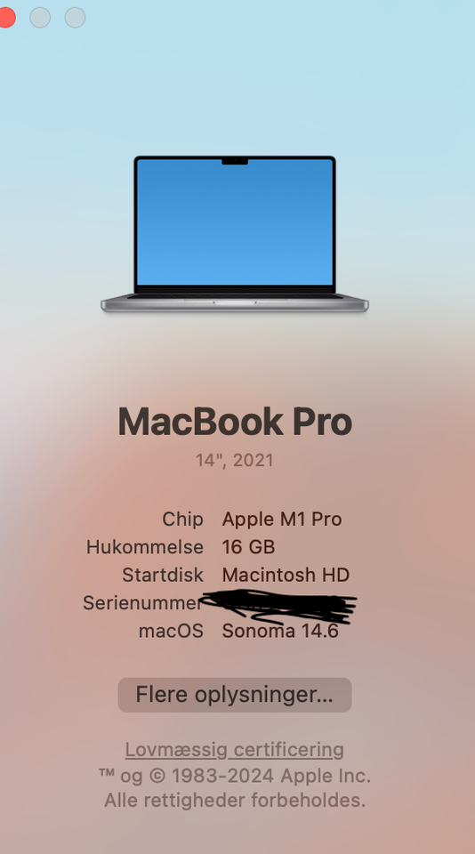 MacBook Pro, Macbook Pro m1 pro