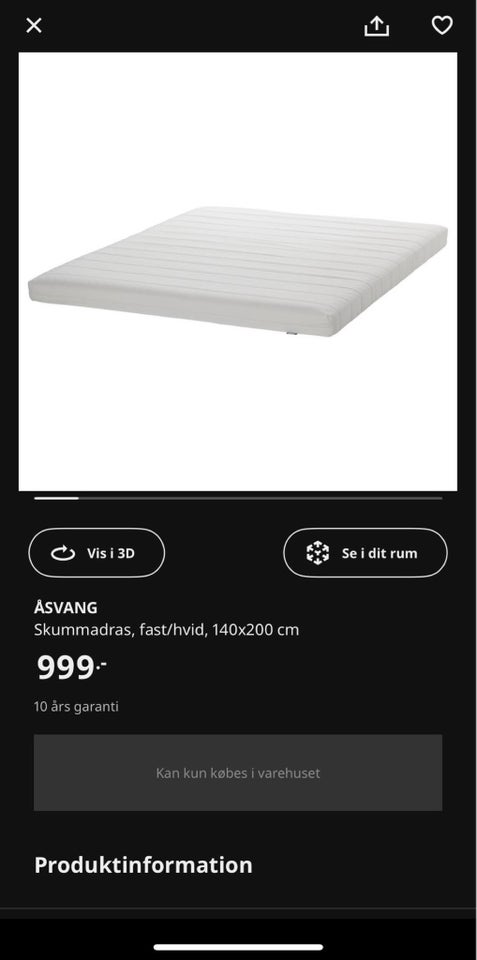 Madras, Åsvang (Ikea)