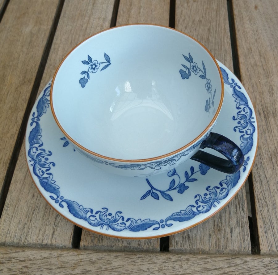 Porcelæn 1 stk Ostindia Tekop