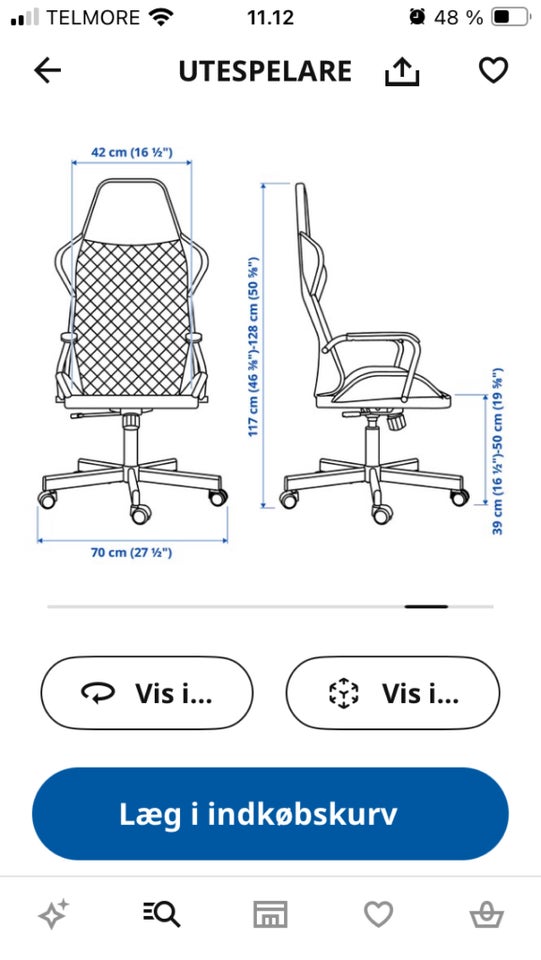 Kontorstol, Ikea