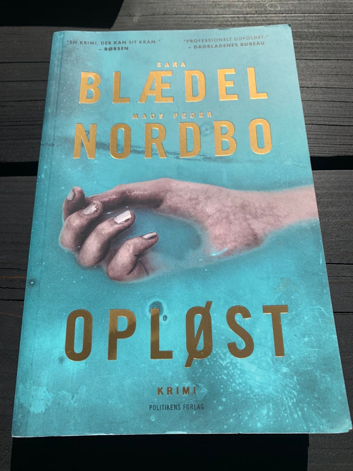 Opløst, Sara Blædel , genre: krimi