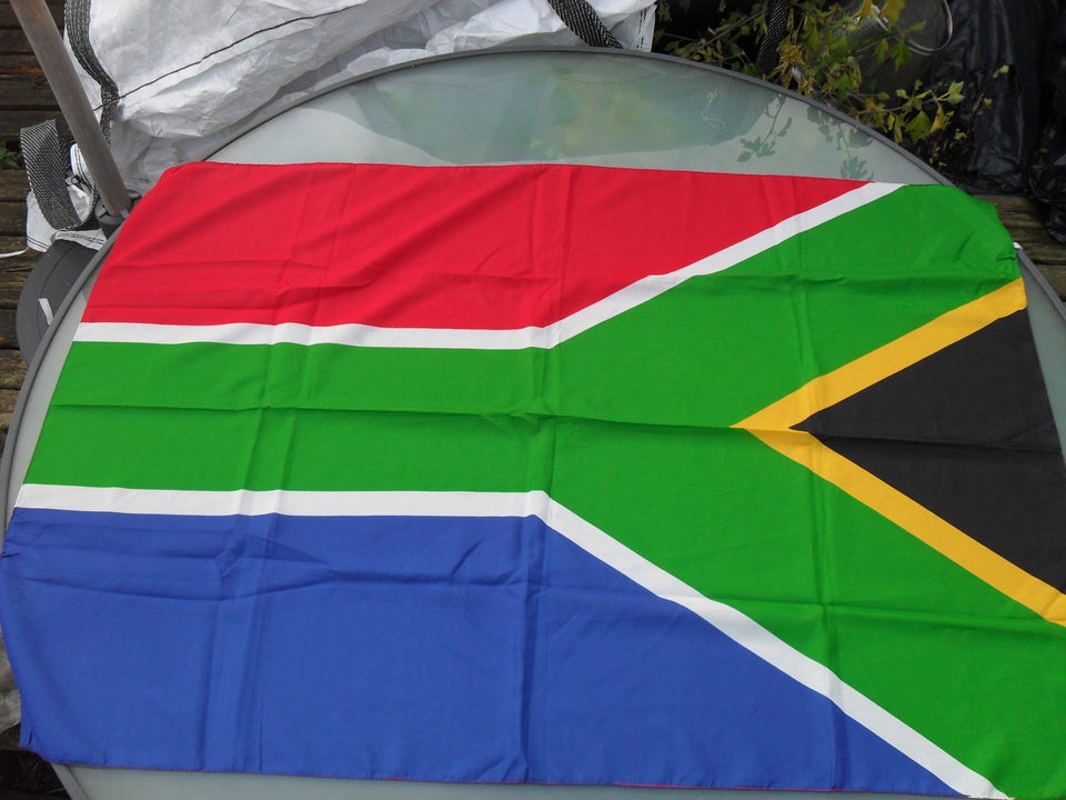 Flag, SYDAFRIKA FLAG I STOF