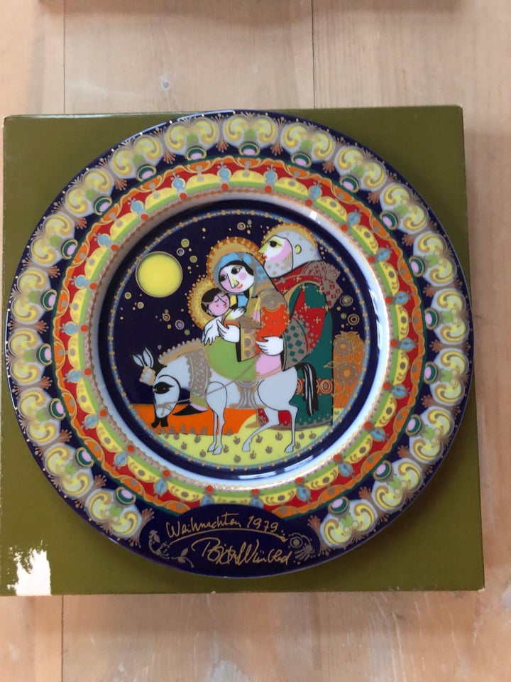 Bjørn Wiinblad juleplatter,