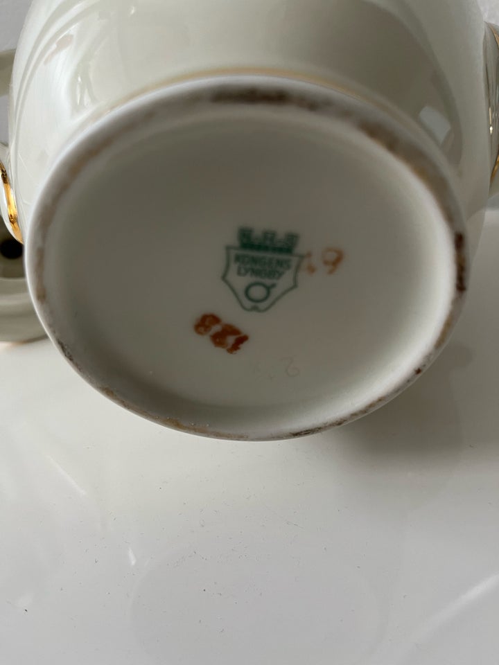 Porcelæn, Kaffekande ,flødekande