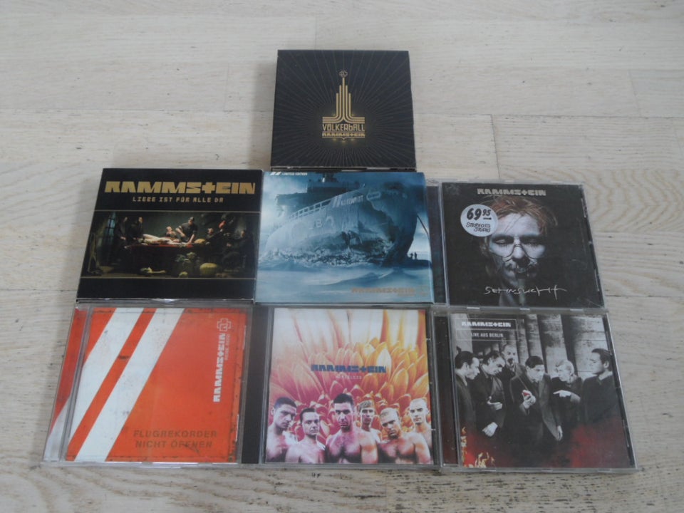 RAMMSTEIN: 7 CD MED RAMMSTEIN, rock