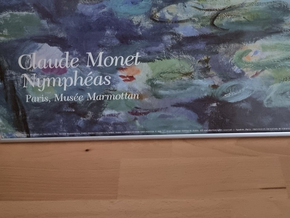 Kunst plakat, Claude Monet, motiv: