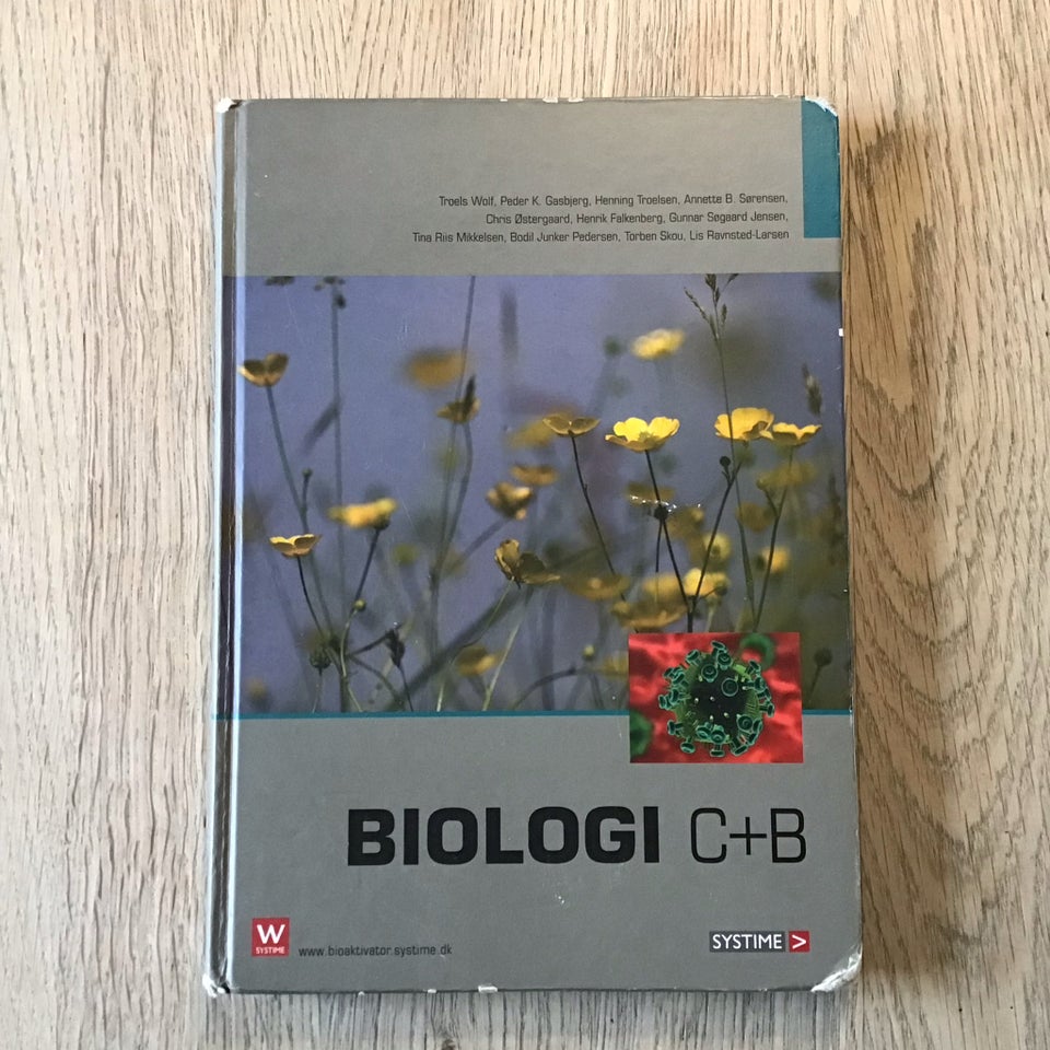 Biologi C+B, Troels Wolf m.fl., år