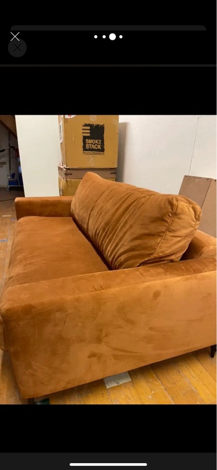 Sofa velour 2 pers