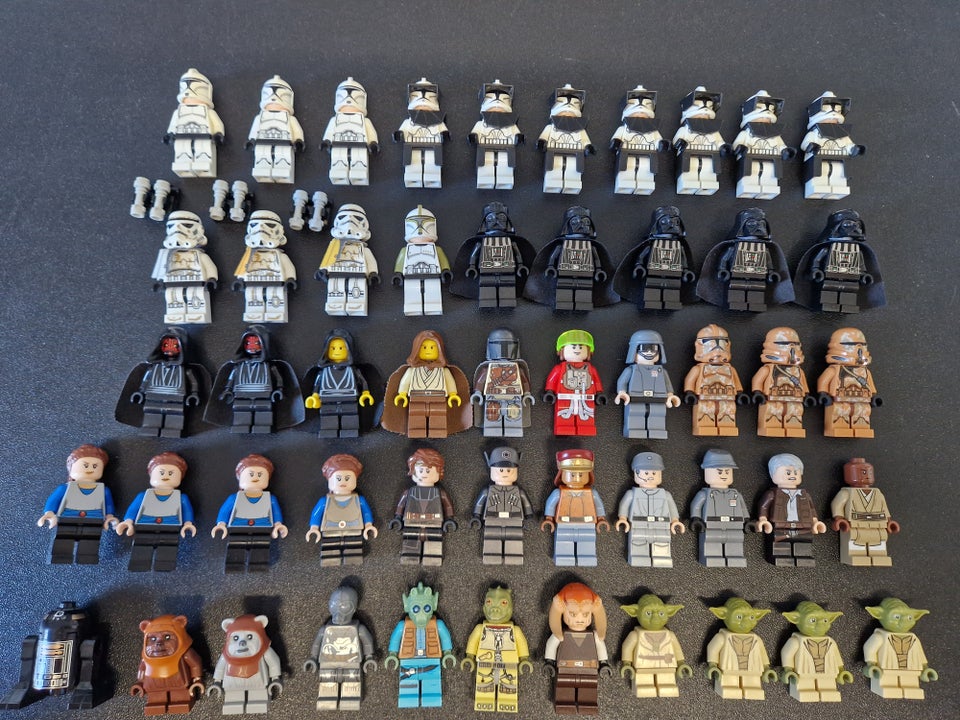 Lego Star Wars, Blandet figurer