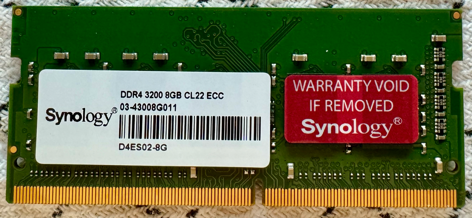 Synology 8Gb DDR4 SDRAM