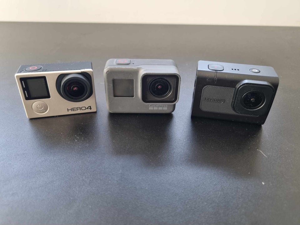 Gopro Hero 4, Gopro Pero 5 og et