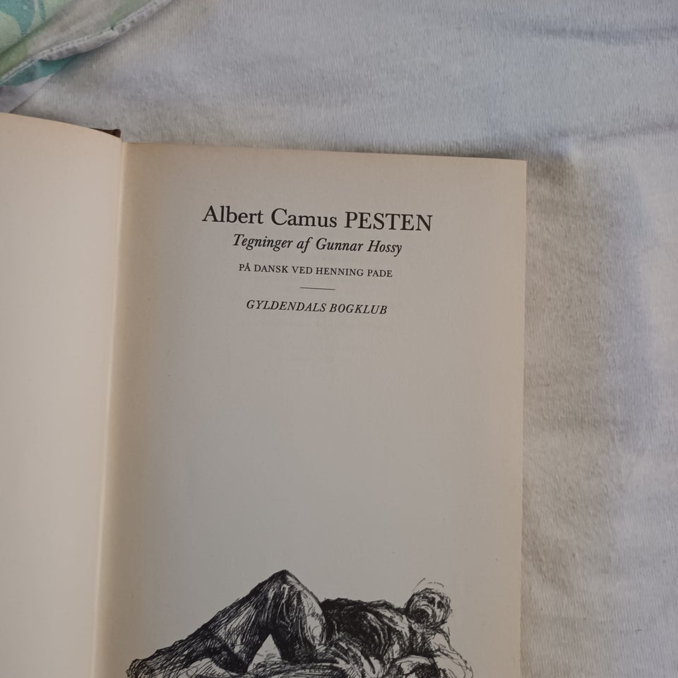 Pesten, Albert Camus, genre: roman