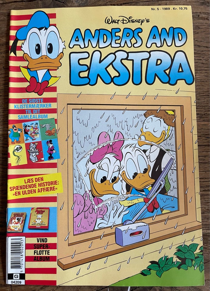 Anders And Ekstra 1989 nr. 5, Walt