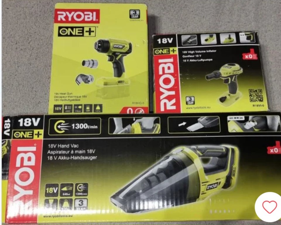 Varmluftspistol RYOBI