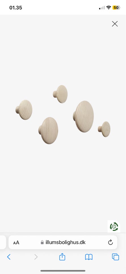 Dots knage 5 stk, Muuto