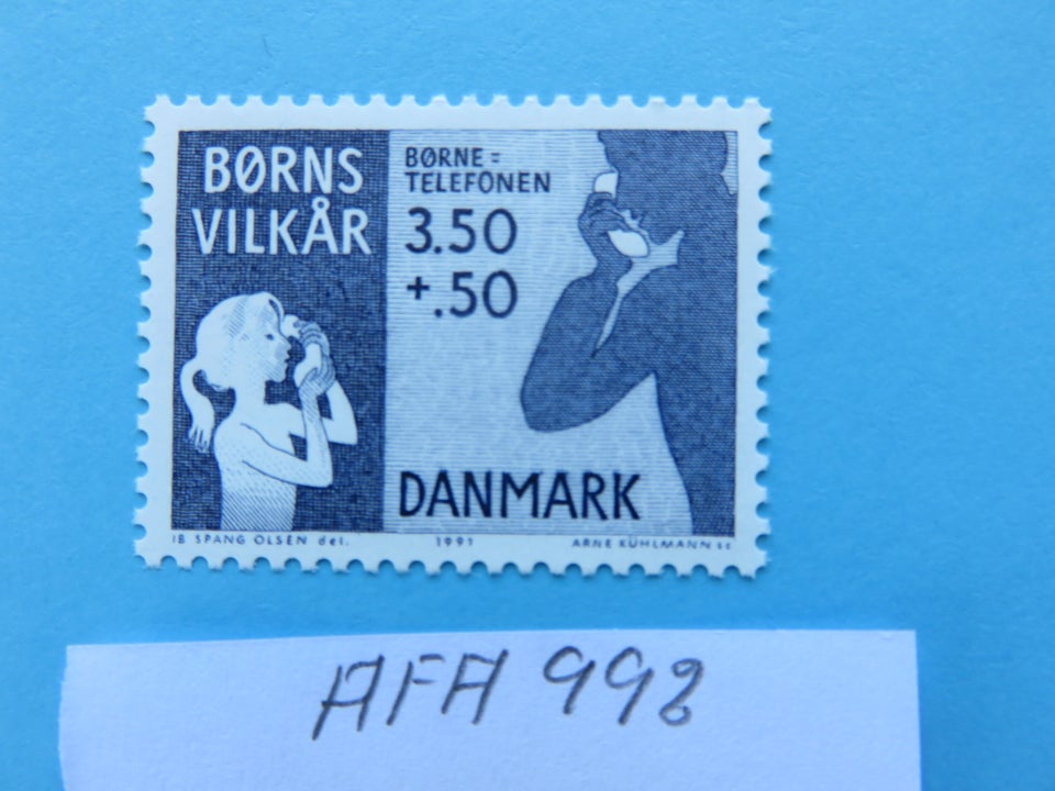 Danmark, postfrisk, AFA 992