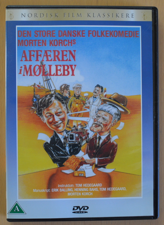 Affæren i Mølleby, DVD, komedie