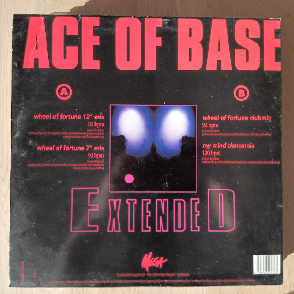 Maxi-single 12", Ace of base, Wheel