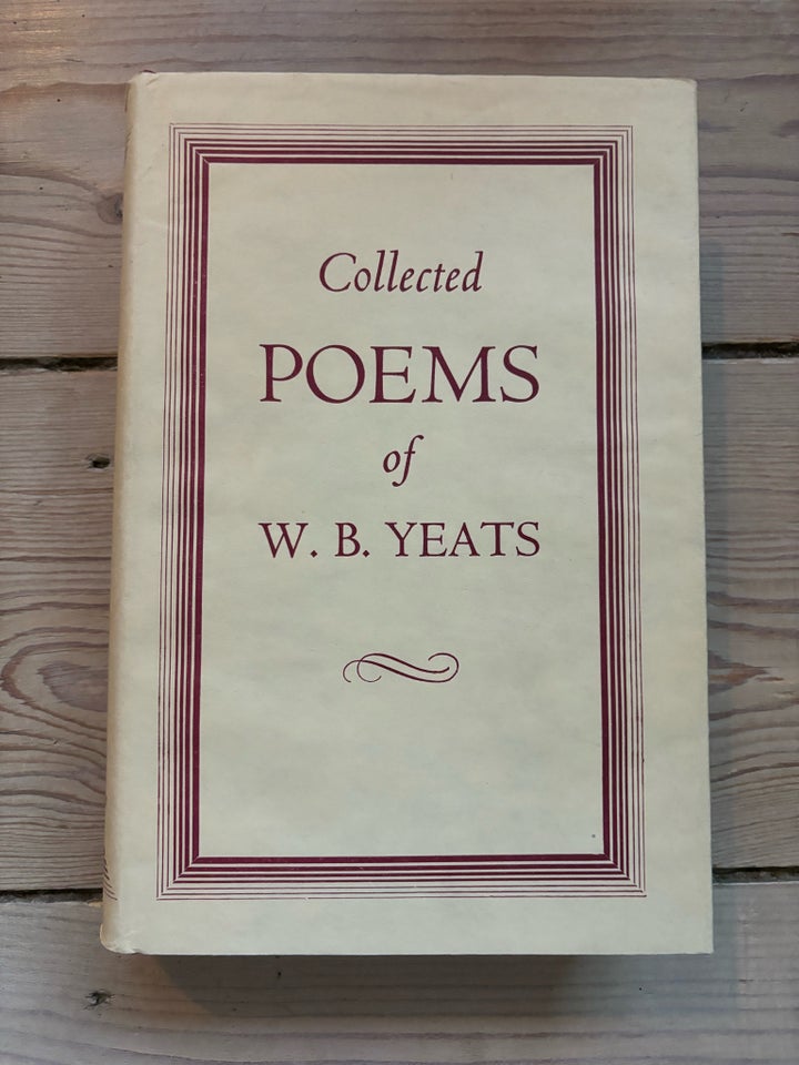 Poems of, W. B. Yeats, genre: digte