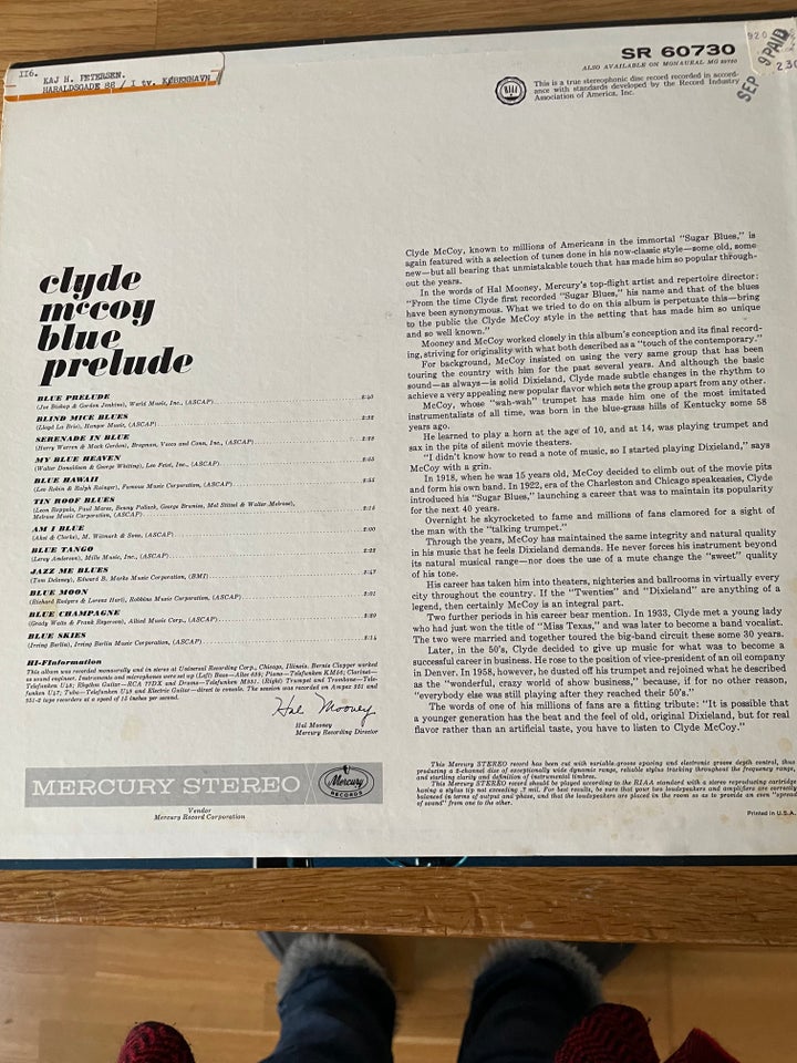 LP, Clyde Mc coy ( 1. Press ), Blue