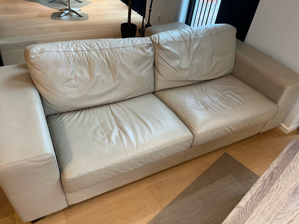 Sofa læder 3 pers