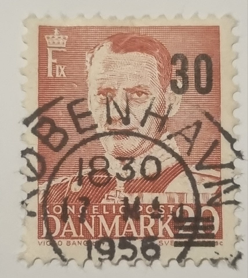 Danmark stemplet Variant