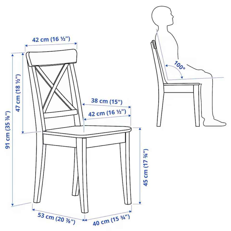 Bord/stolesæt, Ikea