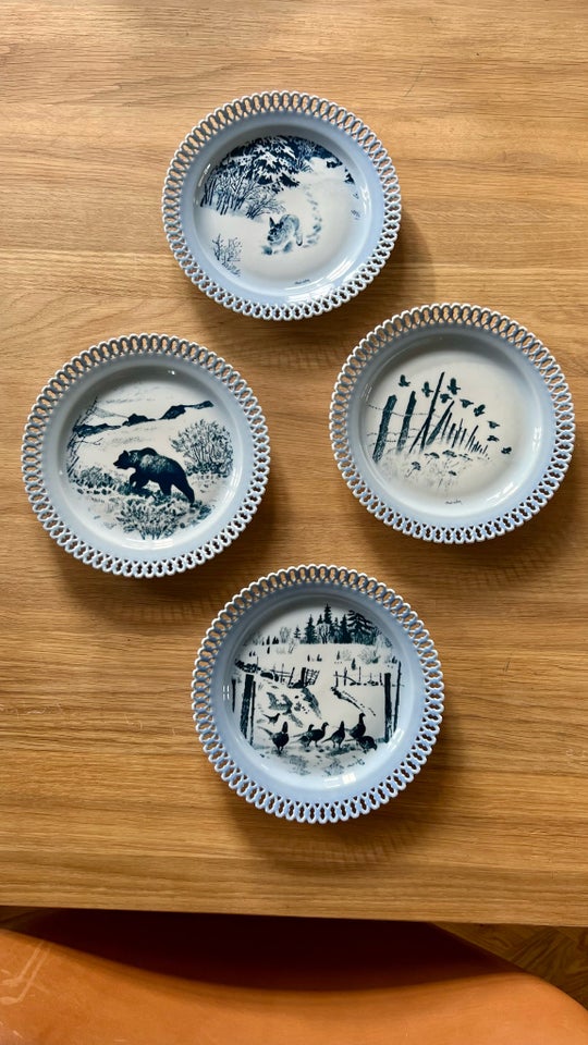 Porcelæn, Juleplatter, Bing 