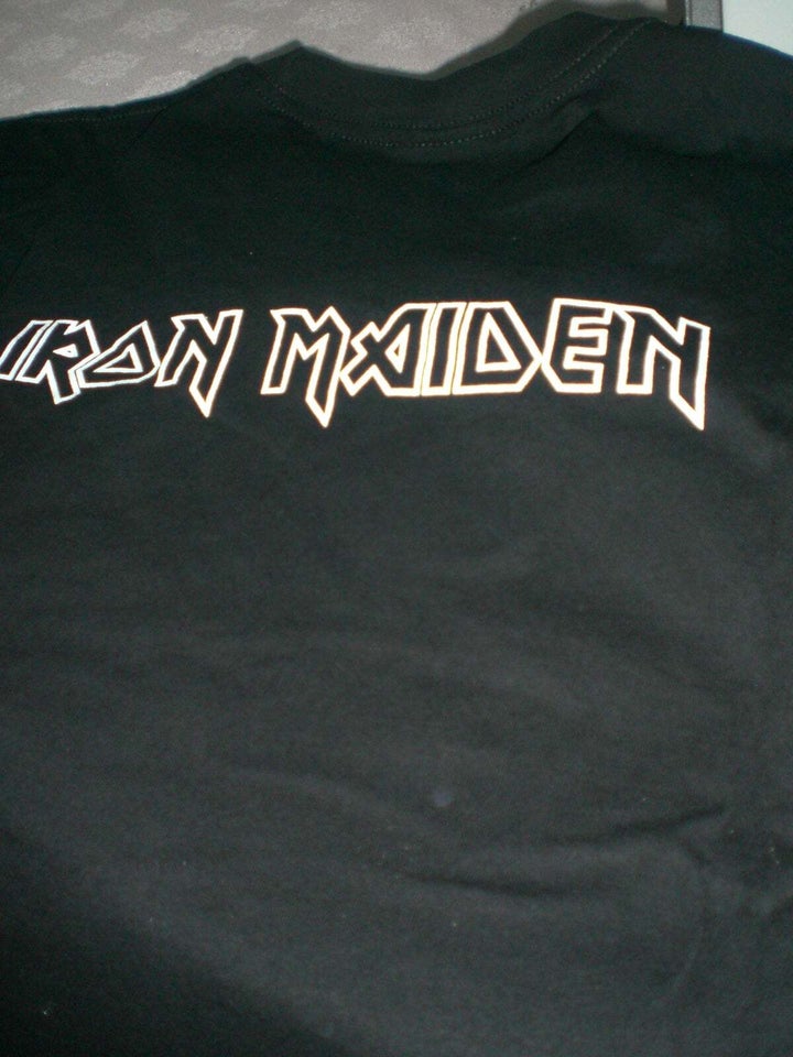 T-shirt, metallica iron maiden,