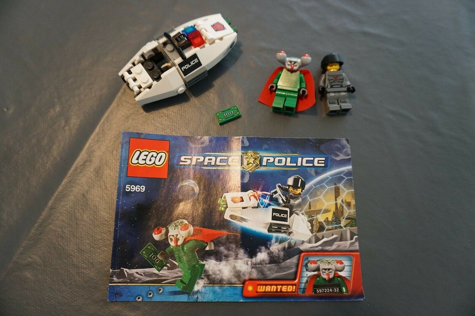 Lego Space Police Squidman Escape
