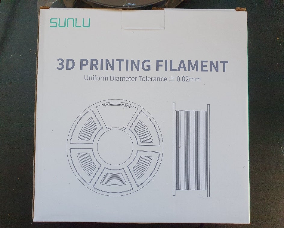 3D Printer Sunlu PLA 175mm sort