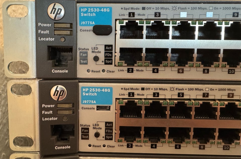 Switch, HP / Aruba, Perfekt