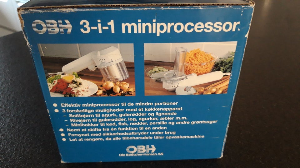 3 i 1 miniprocessor OBH