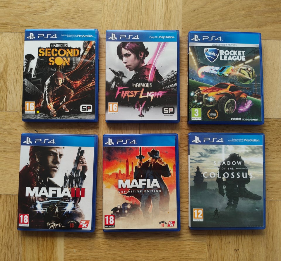 Diverse PS4 spil PS4 anden genre